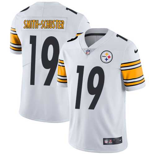 Nike Pittsburgh Steelers #19 JuJu Smith-Schuster White NFL Vapor Untouchable Limited Jersey,We sell and wholesale Nike Pittsburgh Steelers #19 JuJu Smith-Schuster White NFL Vapor Untouchable Limited Jersey on line form chian!